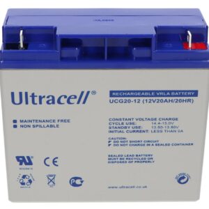 Bateria de Gel 12V 20Ah (181 x 77 x 168 mm) - Ultracell