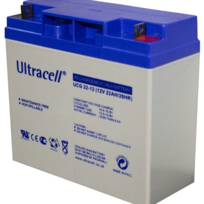 Bateria de Gel 12V 22Ah (181,5 x 77 x 168 mm) - Ultracell
