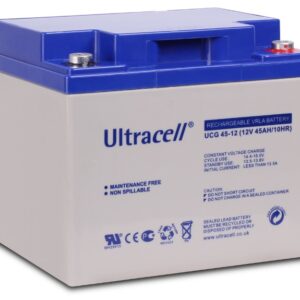 Bateria de Gel 12V 45Ah (197 x 165 x 170 mm) - Ultracell