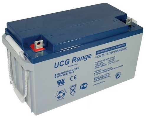 Bateria de Gel 12V 65Ah (348 x 167 x 178 mm) - Ultracell