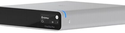Gateway/Controlador CloudKey+ 10/100/1000 Mbit/s (Preto/Cinzento) - UBIQUITI