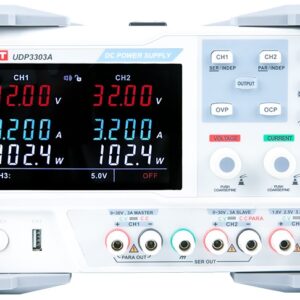 Fonte Alimenta??o Regul?vel Industrial 0~30V 0~3A 195W (5V 2A) - UNI-T