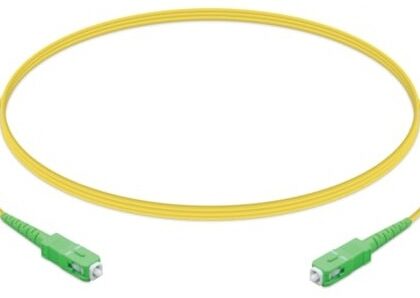Cabo Fibra Ótica SC G.657.A1 Amarelo (1.2 metros) - UBIQUITI