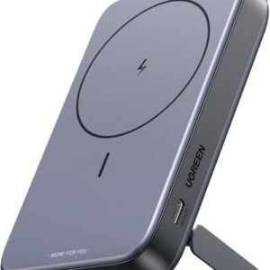 Mini Powerbank Wireless 10000mAh 20W c/ MagSafe (Cinzento) - UGREEN