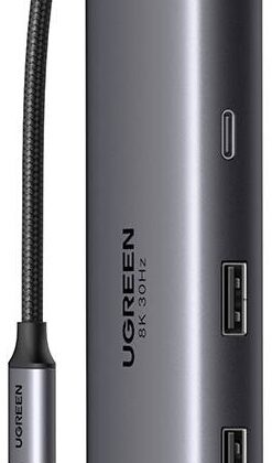 Hub USB-C 6-EM-1 Revodok (2x HDMI / 2x USB-C / 2x USB-A) - UGREEN