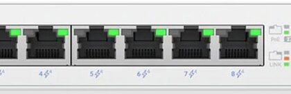 Switch 8P Gigabit Ethernet POE (Branco) - UBIQUITI