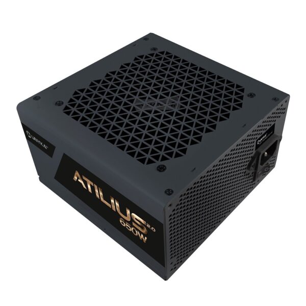Fonte Alimentação ATX Unykach Atilius 2.0 650W APFC 80 Plus Bronze Preto