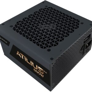 Fonte de Alimentação 20+4 pin ATX Atilius 2.0 Black 650W 80+ Bronze (Preto) - UNYKACH