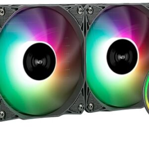 Water Cooler CPU AquaStorm 360 120mm (Preto) - UNYKACH