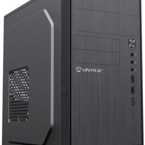 Caixa Micro ATX AERO C12 V2 Micro Tower (Preto) - UNYKACH
