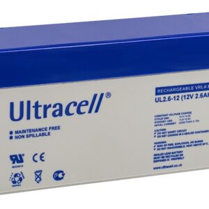 Bateria Chumbo 12V 2,6Ah (178 x 35 x 60 mm) - Ultracell