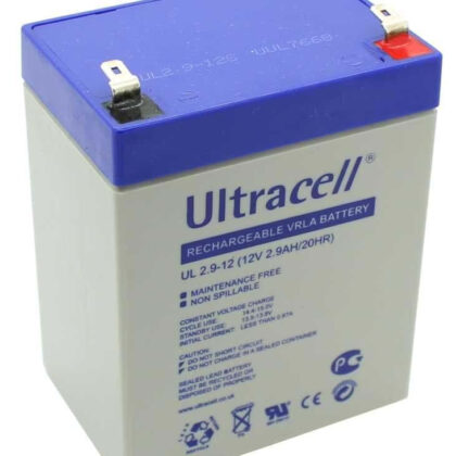Bateria Chumbo 12V 2,9Ah (79 x 56 x 99 mm) - Ultracell