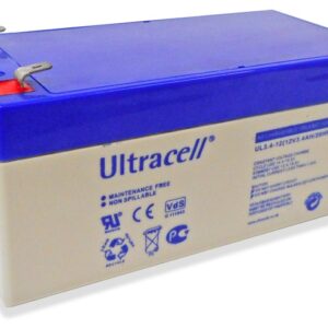 Bateria Chumbo 12V 3,4Ah (134 x 65 x 60 mm) - Ultracell