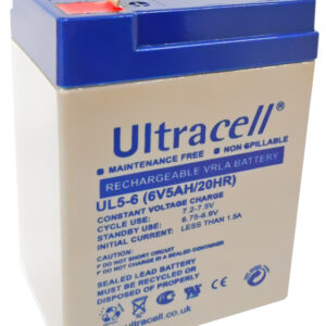 Bateria Chumbo 6V 5Ah (70 x 47 x 101 mm) - Ultracell