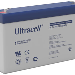 Bateria Chumbo 6V 7Ah (151 x 34 x 94 mm) - Ultracell