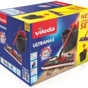 Sistema de Limpeza Ultramax Mopa + Balde - VILEDA