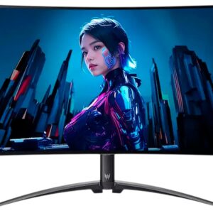 Monitor Gaming Curvo Predator OLED 34 X34 X UltraWide Quad HD 240Hz FreeSync Premium (Preto) - ACER