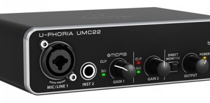 Interface Áudio USB - Behringer