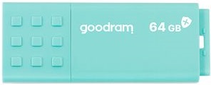 Pen Drive 64GB USB 3.0 (Turquesa) - GOODRAM