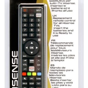 Comando Universal Dedicado p/ TVs LCD HISENSE - UNITRONIC