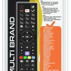 Comando Universal Dedicado p/ TVs LCD Multi-Marcas - UNITRONIC