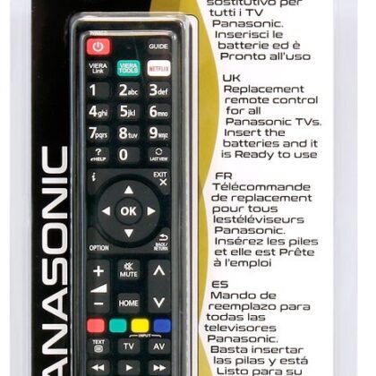 Comando Universal Dedicado p/ TVs LCD PANASONIC - UNITRONIC