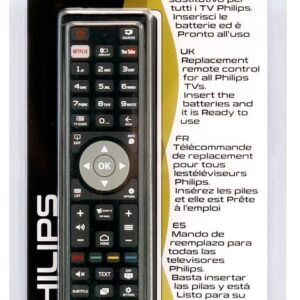 Comando Universal Dedicado p/ TVs LCD PHILIPS - UNITRONIC