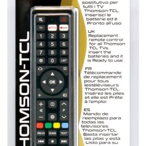 Comando Universal Dedicado p/ TVs LCD THOMSON E TCL - UNITRONIC