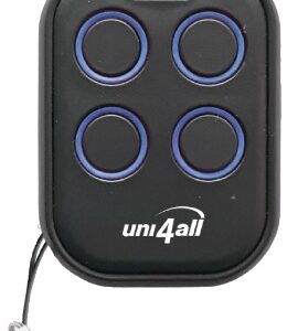 Comando Garagem Auto-Aprendizagem 4 Canais Multi-Frequ?ncia Rolling Code/Fixos - UNITRONIC
