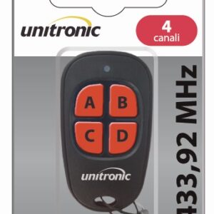 Comando Garagem 4 Canais 433,92Mhz - UNITRONIC