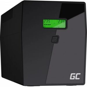UPS Interactiva 1500VA 900W (4x Schuko + IEC) - GREEN CELL
