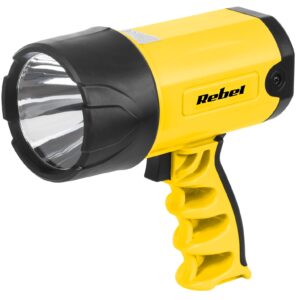 Lanterna CREE LED 3W 150Lm Recarregável (Casa/Carro) - REBEL