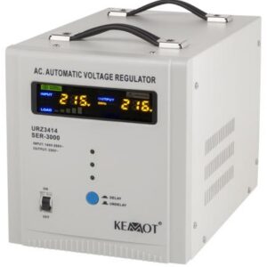 Estabilizador Automático Tensão 3000VA/2000W c/ Servo Motor (SER-3000) - KEMOT