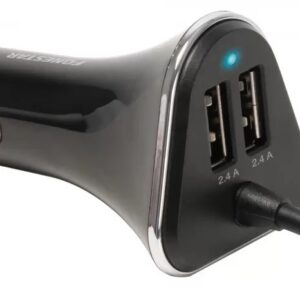 Carregador de Isqueiro 4x USB 5V / 2,4A - FONESTAR