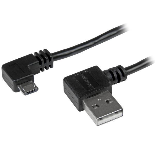 Cabo 90º USB A Macho - Micro-USB B Macho (1 metro) - STARTECH