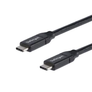 Cabo USB C Macho - Macho (3 mts) Preto - STARTECH