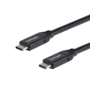 Cabo USB C Macho - Macho (50 cm) Preto - STARTECH