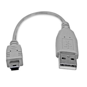 Cabo USB A Macho - Mini-USB B Macho (15cm) - STARTECH