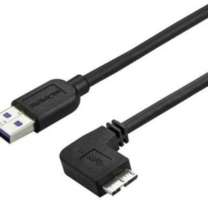 Cabo USB A Macho - Micro-USB B Macho (1 m) Preto - STARTECH