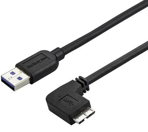 Cabo USB A Macho - Micro-USB B Macho (1 m) Preto - STARTECH