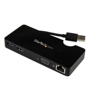 Duplicador de Portas USB USBUSB3SMDockHV 3.0 (3.1 Gen 1) Preto - STARTECH