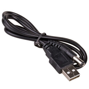 Cabo Alimentação USB A Macho - Ficha DC Macho 5,5mm (1,5 mts)