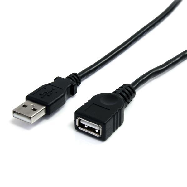 Cabo USB A Macho - USB A Fêmea (1,8 mts) - STARTECH