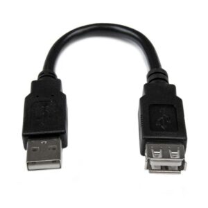 Adaptador USB A Macho-F?mea (Preto) - STARTECH