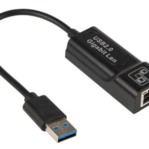 Placa de Rede Externa USB 2.0 / RJ45 10/100Mbps