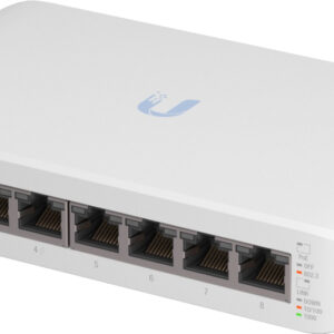 Switch UniFi Lite 8 Portas GbE RJ45 PoE (Branco) - UBIQUITI