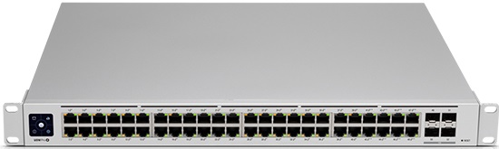 Switch de Rede Pro 48 Portas Gigabit Managed PoE+ SFP+ (10GbE) - UBIQUITI