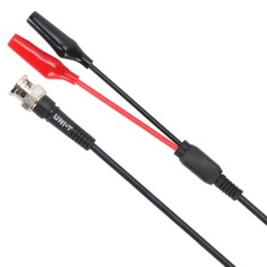 Pontas de Prova BNC - 2x Garras Crocodilo (1 metro) - UNI-T
