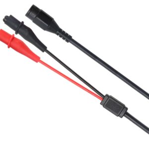 Cabo de Teste c/ Clips Crocodilo c/ Manga de Proteção (1 metro) - UNI-T