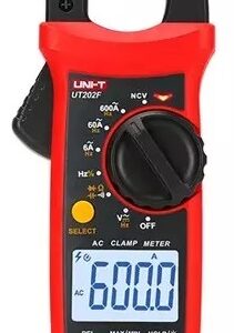 Pin?a Amperim?trica Digital 600V 600A - UNI-T